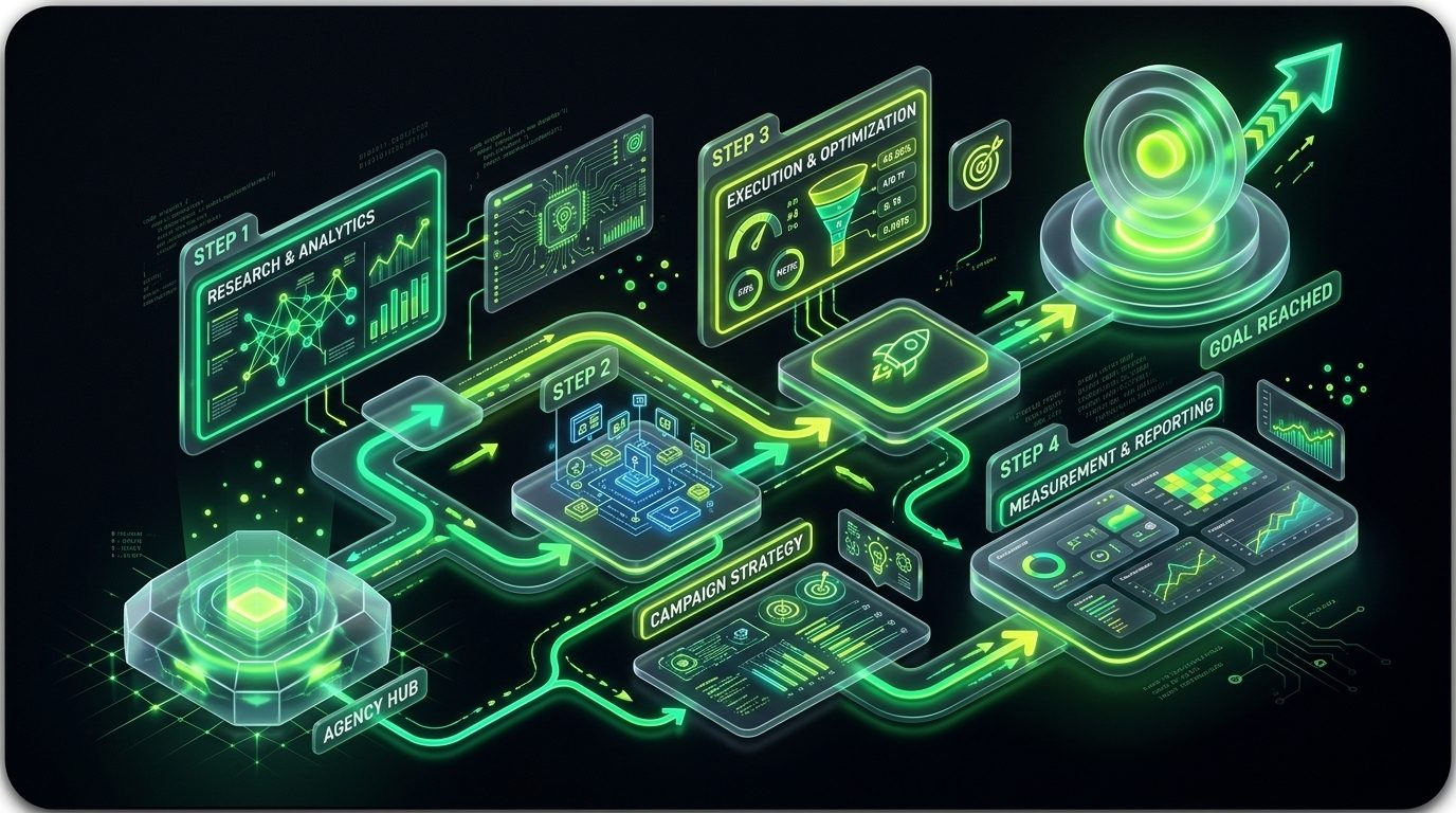 NOVA.agency services workflow